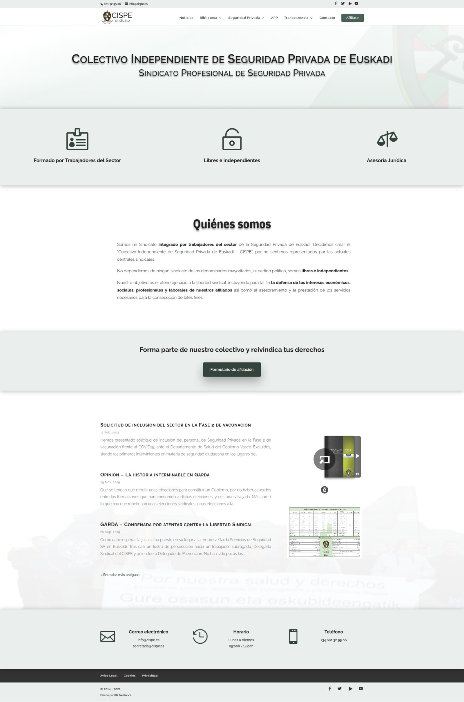 Sindicato CISPE (upgrade)