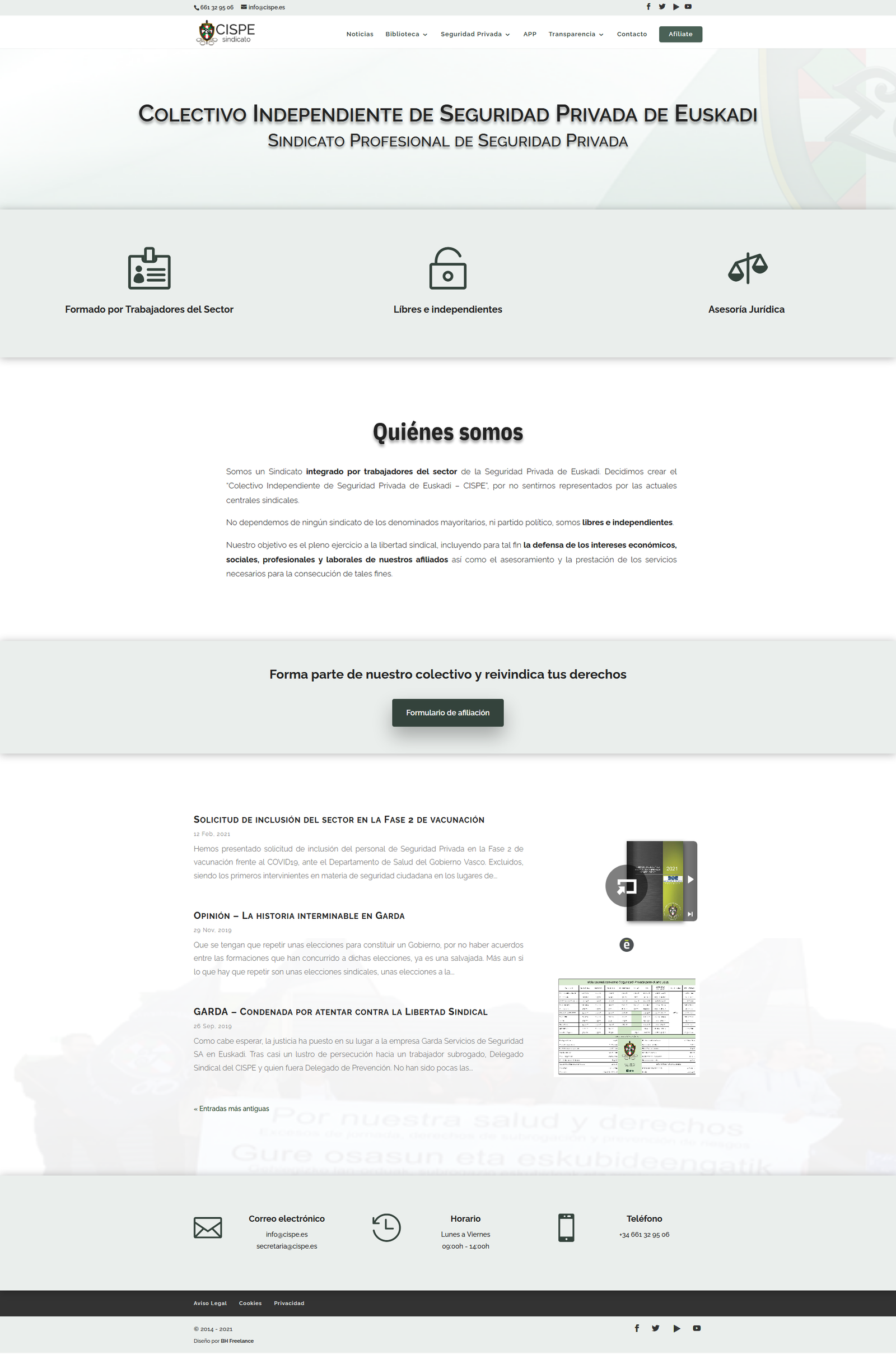Sindicato CISPE (upgrade)