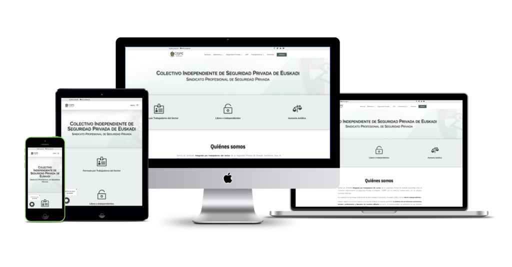Una vez más hemos hecho nuestro aporte para la organización sindical CISPE. Esta vez con un cambio y upgrade completo de su web.