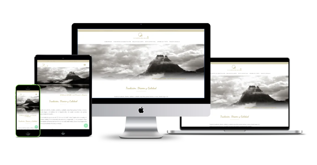 El Silencio del Valle es una tienda online de productos de Meditación y Arte Espiritual. Realizada mediante nuestro servicio de Outsourcing.